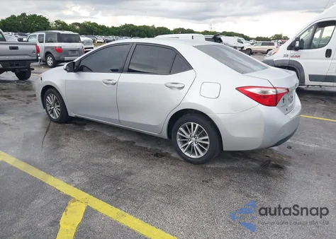 2014 Toyota Corolla Le Plus from USA, damaged, VIN 5YFBURHE6EP018808